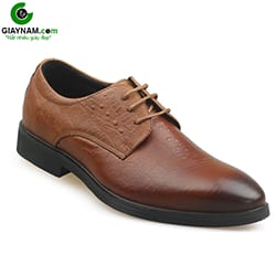 Giày tây buộc dây màu nâu trầm; BD6629N
